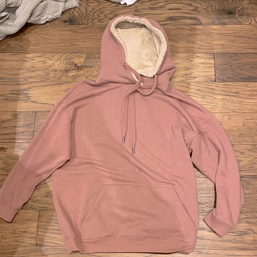 Aerie mauve hoodie